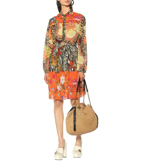 gucci printed dress|gucci dresses casual.